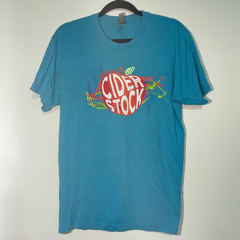 Signed 2015 Ciderstock Music Festival Graphic Tee